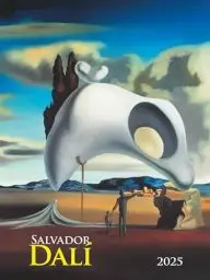 Produktbild: Alpha Edition - Salvador Dali 2025 Bildkalender, 42x56cm, Kalender mit hochwertigen Kunstabbildungen für jeden Monat, internationales Kalendarium, Werke vom Künstler Salvador Dali