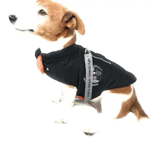 Produktbild: Alpha Industries Dog MA-1 Nylon Flight Jacket Fliegerjacke für Hunde Black
