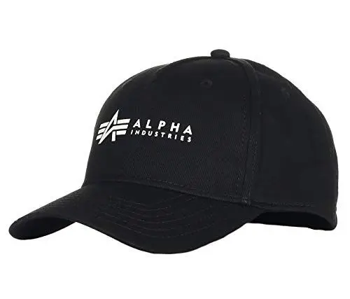 Produktbild: Alpha Industries Herren Cap Unisex Hut, Schwarz, Einheitsgröße EU