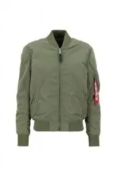 Produktbild: Alpha Industries Herren Jacke Ma-1 TT, Grün (Sage-Green 01), Large