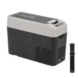 Produktbild: Alpicool KCF15 15L Kompressor Kühlbox Tragbar für Auto, LKW, Kompakter Camping Kühlschrank 12/24V DC Kühlbox für Reisen, Lebensmittel & Getränke, Leichtes Design