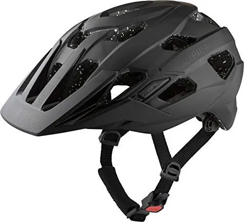Produktbild: Alpina ANZANA TOCSEN - Smarter, Komfortabler & Sicherer Enduro Fahrradhelm Mit Integriertem Sturzsensor & Notrufsystem Für Erwachsene, Black matt, 57-61 cm