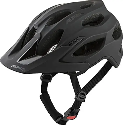 Produktbild: Alpina Carapax 2.0 - Leichter, Stabiler & Komfortabler Fahrradhelm Mit Fliegennetz & Antibakteriellen Polstern Für Erwachsene, Black matt, 57-62 cm