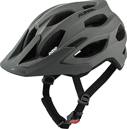 Produktbild: Alpina Carapax 2.0 - Leichter, Stabiler & Komfortabler Fahrradhelm Mit Fliegennetz & Antibakteriellen Polstern Für Erwachsene, coffeegrey matt, 57-62 cm