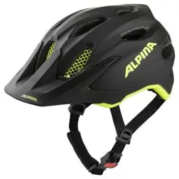 Produktbild: Alpina A9697133 Fahrradhelm, Schwarz Neon-Yellow Matt, 51-56 cm