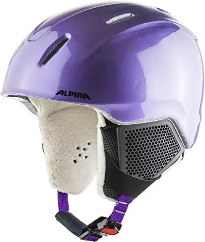 Produktbild: Alpina Carat LX - Sicherer, Bruchfester & Individuell Anpassbarer Skihelm Für Kinder, flip Flop Purple, 54-58 cm