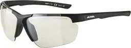 Produktbild: ALPINA DEFEY HR - Verspiegelte und Bruchsichere Sport- & Fahrradbrille Mit 100% UV-Schutz Für Erwachsene, black matt, One Size