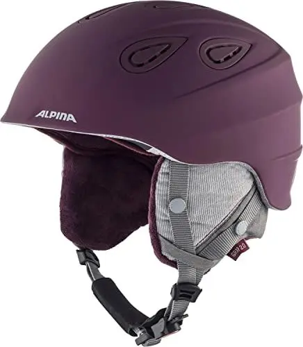 Produktbild: Alpina GRAP 2.0 L.E. - Sicherer, Bruchfester & Individuell Anpassbarer Skihelm Für Erwachsene, Cassis matt, 57-61 cm