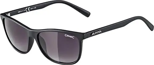 Produktbild: ALPINA JAIDA - Verspiegelte und Bruchsichere Sonnenbrille Mit 100% UV-Schutz Für Erwachsene, black matt, One Size