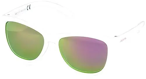 Produktbild: ALPINA LUZY - Verspiegelte und Bruchsichere Sonnenbrille Mit 100% UV-Schutz Für Kinder, white gloss, One Size
