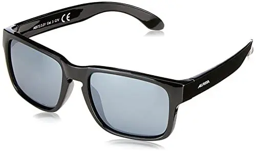 Produktbild: ALPINA MITZO - Verspiegelte und Bruchsichere Sonnenbrille Mit 100% UV-Schutz Für Kinder, black