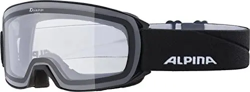 Produktbild: ALPINA NAKISKA Dclear - Beschlagfreie, Extrem Robuste & Bruchsichere OTG Skibrille Mit 100% UV-Schutz Für Erwachsene, black, One Size