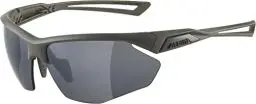 Produktbild: ALPINA NYLOS HR - Verspiegelte und Bruchsichere Sport- & Fahrradbrille Mit 100% UV-Schutz Für Erwachsene, moon-grey matt, One Size