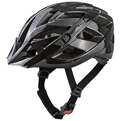 Produktbild: ALPINA PANOMA Classic - Leichter, Optimal Belüfteter Touren Fahrradhelm Mit Optionalen LED-Licht Für Erwachsene, Black, M (56-59 cm)