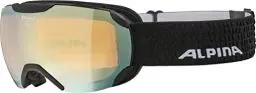 Produktbild: ALPINA PHEOS S Q-LITE - Verspiegelte, Kontrastverstärkende Skibrille Mit 100% UV-Schutz Für Erwachsene, black matt, One Size