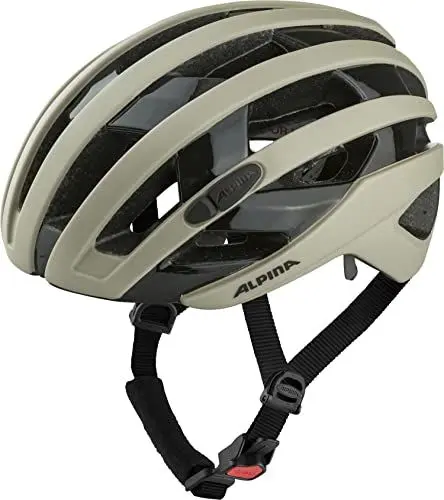 Produktbild: Alpina RAVEL - Sicherer, Individuell Anpassbarer & Belüfteter Fahrradhelm Mit Fliegennetz Für Erwachsene, Mojave-Sand matt, 55-59 cm