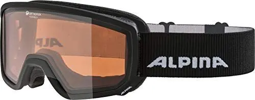 Produktbild: ALPINA SCARABEO S Q - Verspiegelte, Kontrastverstärkende & Polarisierte OTG Skibrille Mit 100% UV-Schutz Für Erwachsene, black, One Size