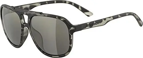 Produktbild: ALPINA SNAZZ - Verspiegelte und Bruchsichere Sonnenbrille Mit 100% UV-Schutz Für Erwachsene, leo-grey matt, One Size