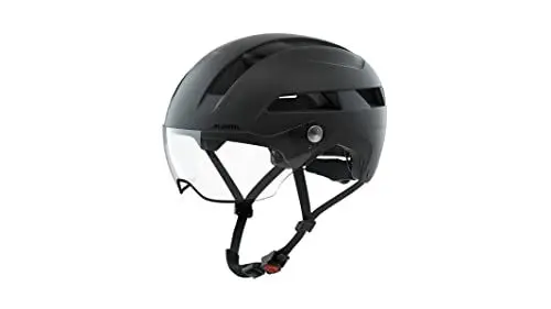 Produktbild: Alpina SOHO Visor - Hochwertiger, Leichter & Individuell Anpassbarer Fahrradhelm Mit Visier Für Erwachsene, Black matt, 51-56 cm
