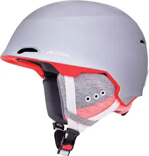 Produktbild: Alpina A9206 Skihelm, Silver-Flamingo Matt, 53-57 cm