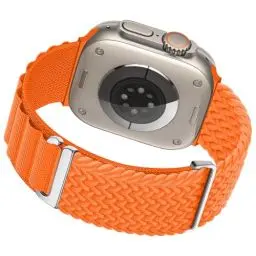 Produktbild: Alpine Loop Apple Watch Ultra Armband 49mm 46mm 45mm 44mm 42mm, Sport Doppelter Textil Stretch Nylon Titan G-Haken Armband für iWatch Ultra 2 Series 10 9 8 7 6 5 4 3 2 1 SE Damen Herren