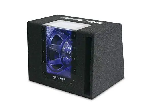 Produktbild: Alpine SBG-1244BP Subwoofer der G-Serie, 30,5 cm (12 Zoll), 2 Ohm, Frequenzgang (800 W max., 250 W RMS), Schwarz