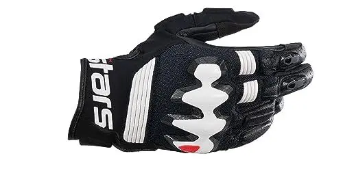 Produktbild: Alpinestars Halo Motorradhandschuhe (Black/White,XXLL)