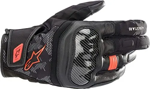Produktbild: Alpinestars SMX Z Drystar Motorradhandschuhe (Black/Red,L)