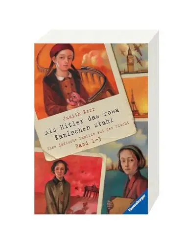 Produktbild: Als Hitler das rosa Kaninchen stahl Band 1-3 (Ein berührendes Jugendbuch über die Zeit des Zweiten Weltkrieges) (Rosa Kaninchen-Trilogie, 1-3): Eine jüdische Familie auf der Flucht