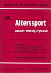 Produktbild: Alterssport: Aktuelle Forschungsergebnisse (Beiträge zur Lehre und Forschung im Sport)
