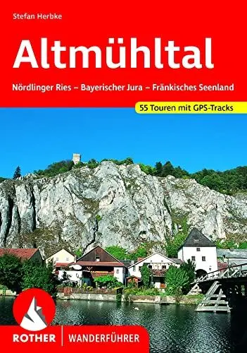 Produktbild: Altmühltal: Ries - Jura - Fränkisches Seenland. 55 Touren mit GPS-Tracks (Rother Wanderführer)