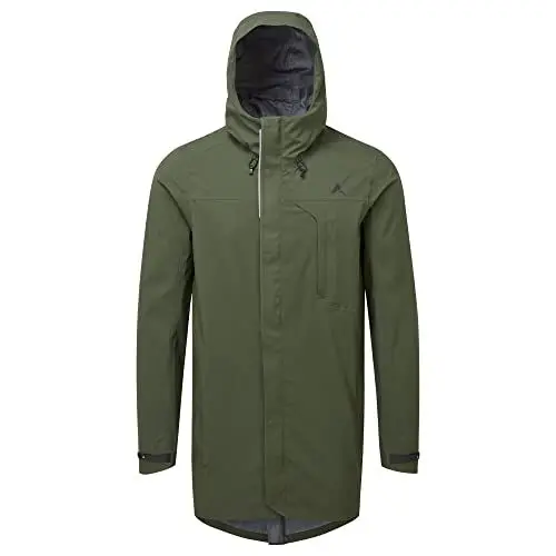 Produktbild: Altura Herren Grid Parka Wasserdichte Reflektierende Fahrradjacke – Olivgrün – Größe M