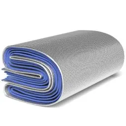 Produktbild: Alu Isomatte Schaummatten Schlafmatte aus Aluminiumfolie 4mm dick für Camping Isoliermatte Isolierdecke Faltbare Zeltmatte Bodenmatte Thermomatte Matte(2m x 2m)