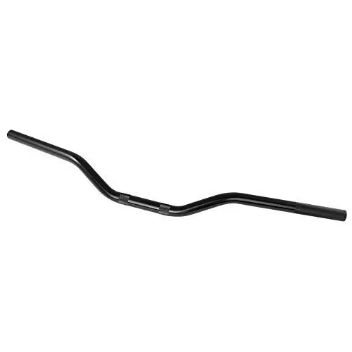Produktbild: Aluminium Lenker Motorrad ATV Naked Niedrige Falten 22mm Schwarz