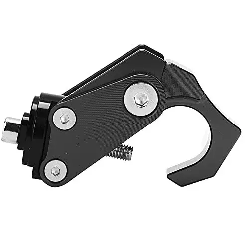 Produktbild: Aluminium-oy-Motorrad-Haken, Helmtaschenhalter für RC150 LC150, Motorrad-modifiziertes Zubehör, Farbe (BLACK)