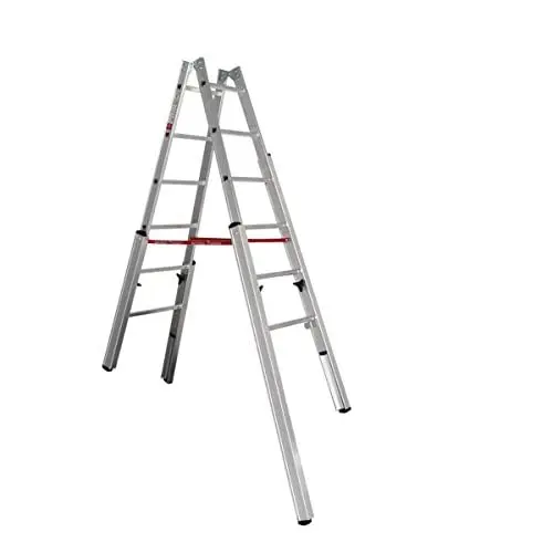 Produktbild: Alu-Treppenstehleiter 2x6 Sprossen