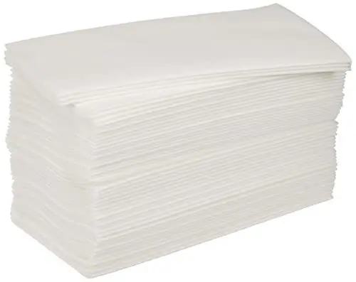Produktbild: Alvotex CHIC Airlaid 50 Servietten, 1/8 Falten Stoffähnlich, hochwertige Einwegserviette, 39x40cm, Weiß
