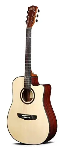 Produktbild: Alysée - A120-CE-N - elektrifizierte Dreadnought-Cutaway-Akustikgitarre