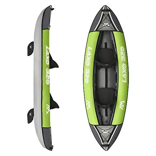Produktbild: Aqua Marina Unisex – Erwachsene 2 Posti Aquamarina Kayak Laxo-320 Kajak, Grün Schwarz, Uni