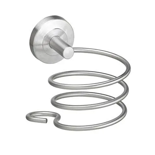 Produktbild: AMARE Haartrocknerhalter, Silber, Fönhalter aus Edelstahl