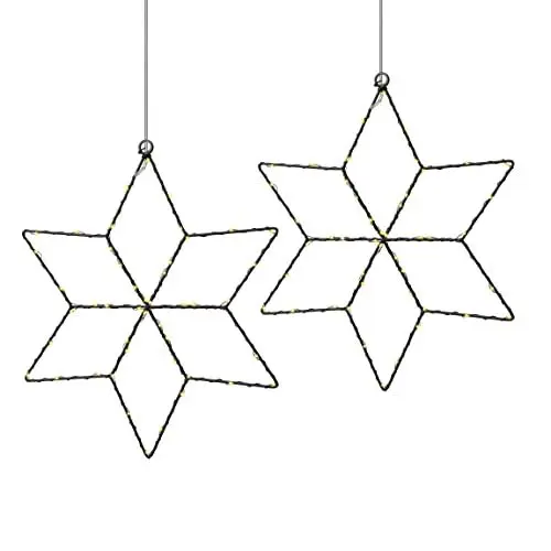 Produktbild: AMARE LED Stern hängend 2er Set