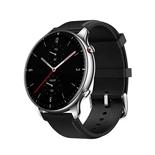 Produktbild: Amazfit GTR 2 Smartwatch Fitness Armbanduhr mit Bluetooth-Anruffunktion, 12 Sportmodi, Blutsauerstoffsättigungsmesser, 3GB Musikspeicher