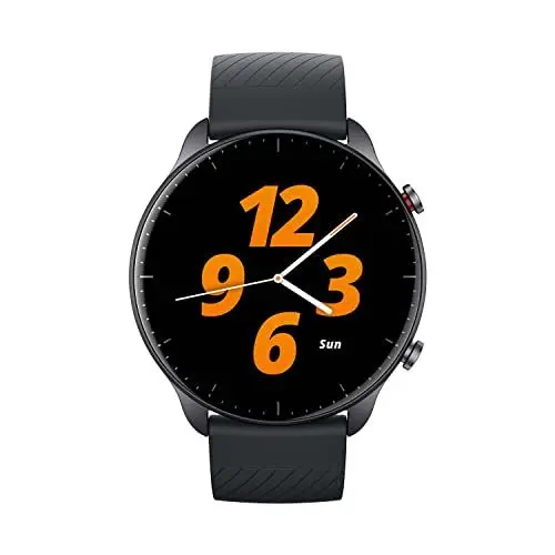 Produktbild: (Version 2022) Amazfit GTR 2 46mm Smartwatch mit Bluetooth-Anrufe, 3 GB Musikspeicher, Sportuhr mit 90 Sportmodi, Herzfrequenz- und SpO2-Überwachung, works with Alexa, Schwarz