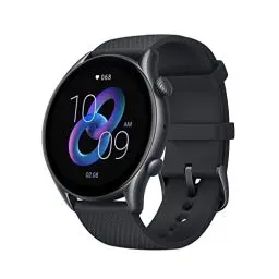 Produktbild: Amazfit GTR 3 Pro 46mm Smartwatch Pro Fitness Watch mit GPS, Überwachung von Herzfrequenz, SpO2, über 150 Sportmodi, Bluetooth-Anrufen, Musiksteuerung, Alexa (Black), One Size