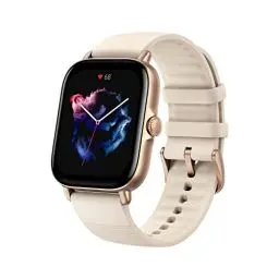 Produktbild: Amazfit GTS 3 42mm Smartwatch Fitness, Kontrolle des Menstruationszyklus, Herzfrequenz, SpO2 und Stresslevel, intelligente Uhr mit mehr als 150 GPS-Sportmodi, 5 ATM wasserdicht, integrierte Alexa