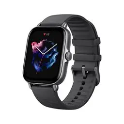 Produktbild: Amazfit GTS 3 42mm Smartwatch Fitness, Kontrolle des Menstruationszyklus, Herzfrequenz, SpO2 und Stresslevel, intelligente Uhr mit mehr als 150 GPS-Sportmodi, 5 ATM wasserdicht, integrierte Alexa