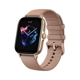 Produktbild: Amazfit GTS 3 42mm Smartwatch Fitness, Kontrolle des Menstruationszyklus, Herzfrequenz, SpO2 und Stresslevel, intelligente Uhr mit mehr als 150 GPS-Sportmodi, 5 ATM wasserdicht, integrierte Alexa