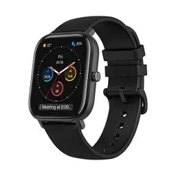 Produktbild: Amazfit Smartwatch GTS mit 12 Sportmodi, GPS 1.65” AMOLED Display Fitness Tracker, Outdoor Sportuhr, Schrittzähler, Herzfrequenzüberwachung, Schwarz