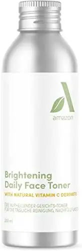 Produktbild: Amazon Aware Aufhellender Gesichts-Toner für die tägliche Pflege mit Vitamin C und Bio-Orangenextrakt, Nachfüllflasche, Zitrusduft, 200ml