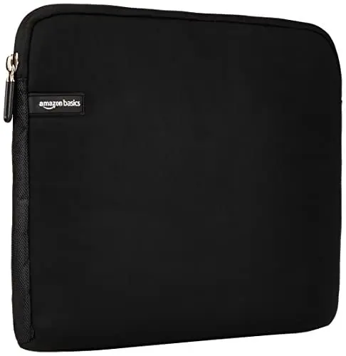 Produktbild: Amazon Basics Laptophülle für Laptops bis zu 35,6 cm (14-Zoll), Schwarz